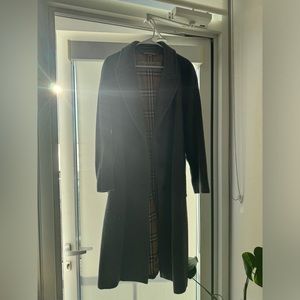 Burberry Grey Wool Coat - Lightly Worn